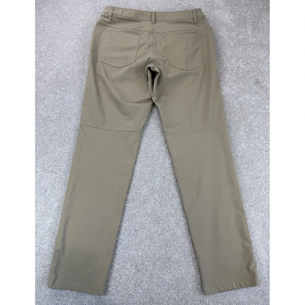 Lululemon Pants Men's 32x31 Tan ABC Classic Fit 5 Pocket Warpstreme Golf Chino